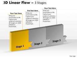 3d linear flow 3 stages 1