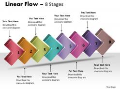 3d linear flow 8 stages 8