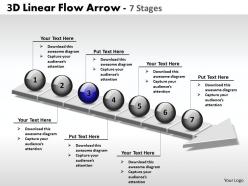 3d linear flow arrow 7 stages 1