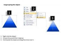 3d list pyramid 7 stages for marketing