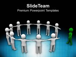 3d man joining team leadership powerpoint templates ppt themes and graphics 0213