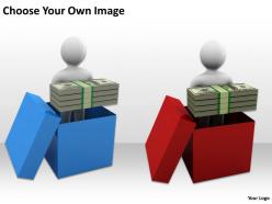 3d man providing financial help business ppt graphics icons powerpoint