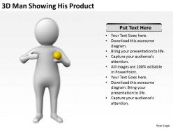 3d man showing his product ppt graphics icons powerpoint