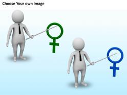 3d man showing male symbol ppt graphics icons powerpoint