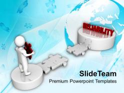 3d man way to reliability business powerpoint templates ppt themes and graphics 0213