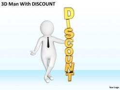 3d man with word discount ppt graphics icons powerpoint