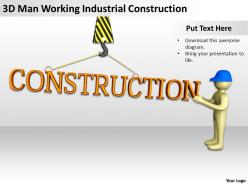 3d man working industrial construction ppt graphics icons powerpoint