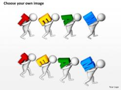 3D Men Carrying Team Business Communication Ppt Graphics Icons Powerpoint