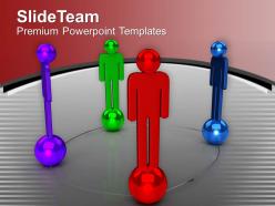 3d men forms social network business powerpoint templates ppt themes and graphics 0213