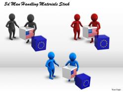 3d men handling materials stock ppt graphics icons powerpoint