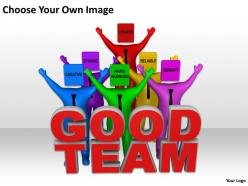 3d men illustration of good team ppt graphics icons powerpoint