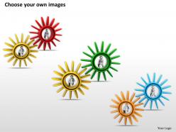 3d men walking in gears ppt graphics icons powerpoint