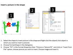 3d men with puzzle piece partnership concept ppt graphics icons powerpoint