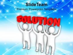 3d men with solution powerpoint templates ppt themes and graphics 0213