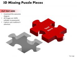 3d missing puzzle piece