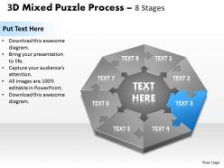 3d mixed puzzle process 8 1
