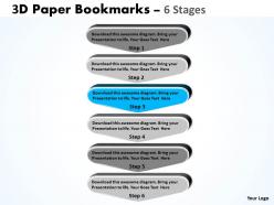 3d paper bookmarks 6 stages 13