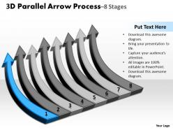 3d parallel arrow process 1
