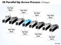 3d parallel up arrow process 2