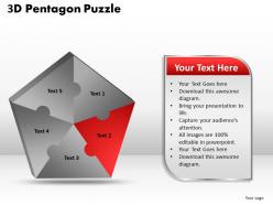 3d pentagon puzzle process 3