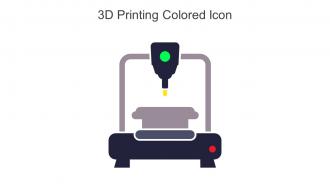 3D Printing Colored Icon In Powerpoint Pptx Png And Editable Eps Format