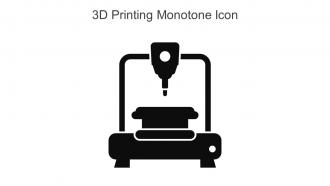 3D Printing Monotone Icon In Powerpoint Pptx Png And Editable Eps Format