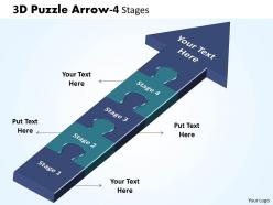 3d puzzle arrow 4 stages 13