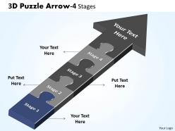 3d puzzle arrow 4 stages 13