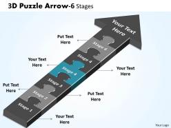 3d puzzle arrow 6 stages 13