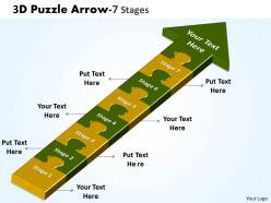 3d puzzle arrow 7 stages 11