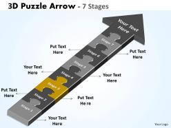 3d puzzle arrow 7 stages