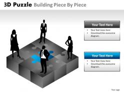 3d puzzle building piece by piece 5