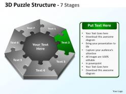6087022 style division pie-puzzle 7 piece powerpoint template diagram graphic slide