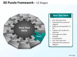 3d puzzle framework 12 stages 3