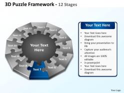 3d puzzle framework 12 stages 3