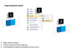 3d puzzle linear flow process 2 stages