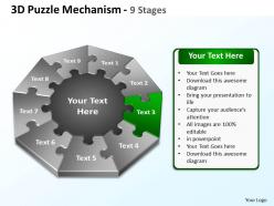 3d puzzle mechanism 9 stages 2