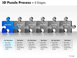 3d puzzle process 6 stages 5
