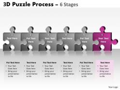 81356411 style puzzles linear 6 piece powerpoint presentation diagram infographic slide