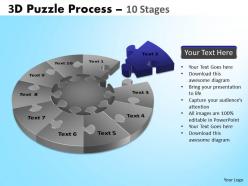 77885107 style puzzles circular 10 piece powerpoint presentation diagram infographic slide
