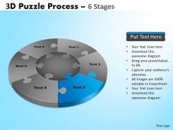 32740730 style puzzles circular 6 piece powerpoint presentation diagram infographic slide