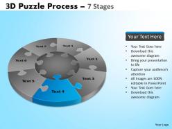 74040851 style puzzles circular 7 piece powerpoint presentation diagram infographic slide