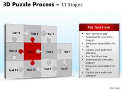 3d puzzle process stages 11