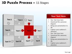17871482 style puzzles matrix 1 piece powerpoint presentation diagram infographic slide