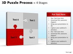 3d puzzle process stages 4