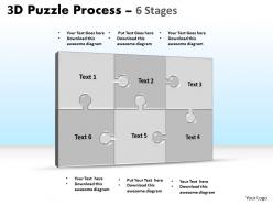 3d puzzle process stages 6