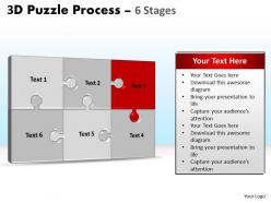 3d puzzle process stages 6