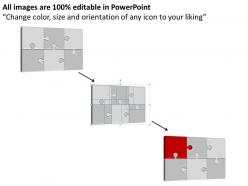 48222088 style puzzles matrix 1 piece powerpoint presentation diagram infographic slide