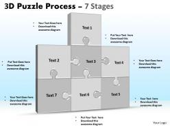 96790465 style puzzles matrix 1 piece powerpoint presentation diagram infographic slide