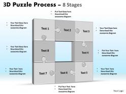 3d puzzle process stages 8